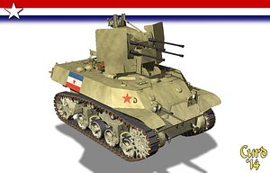 M3A3 flakvierling 2cm