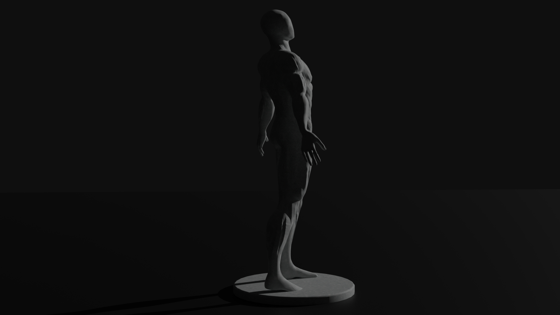 Statue realistic blender 3D model - TurboSquid 1692368