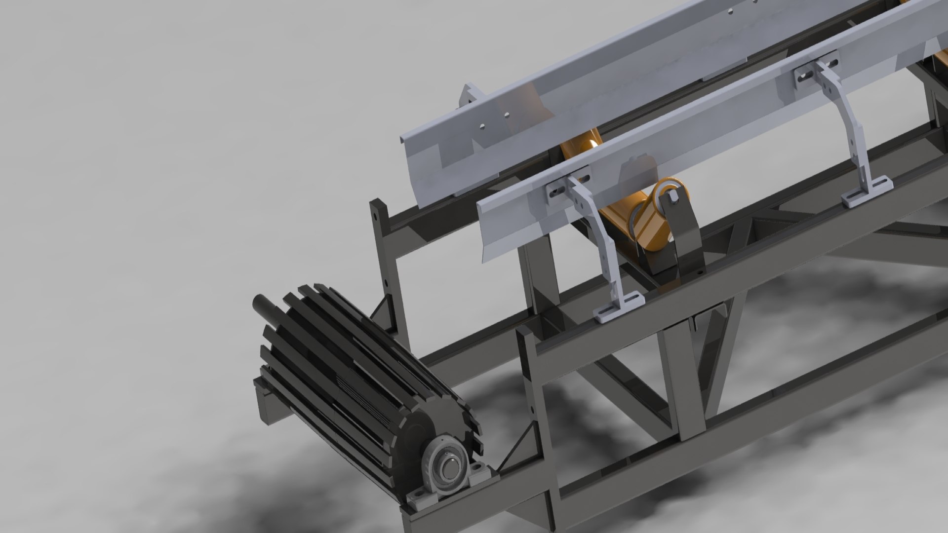 5 meters 500 mm WIDTH V TYPE BELT CONVEYOR WITH SCRAPER 3D model https://p.turbosquid.com/ts-thumb/i1/HlRsKQ/WU/pre2/jpg/1653427945/1920x1080/fit_q87/c043833a47f9a108039f718eb89219af04aa707b/pre2.jpg