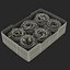 Pasta Nests 3D Models Set