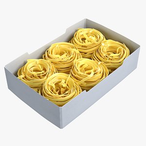 Pasta Nests 3D Models Set