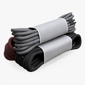 3D shoelaces shoe laces