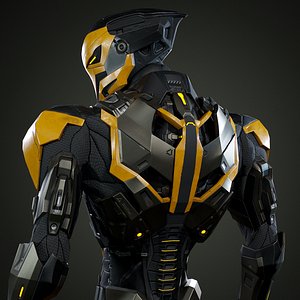 SCI-FI CYBER ROBOT 01