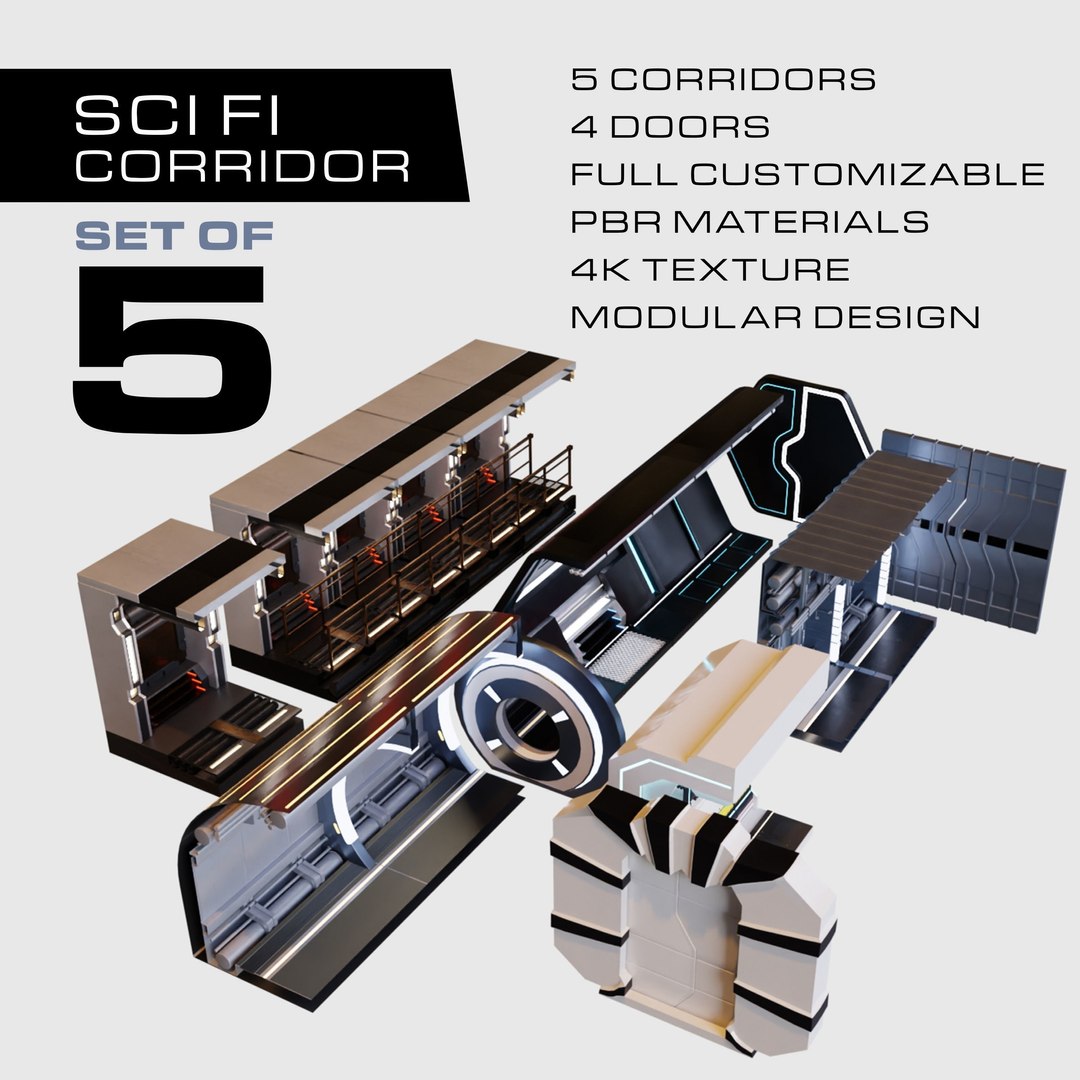 Sci Fi Corridor Set Of Five 3D model https://p.turbosquid.com/ts-thumb/i1/MmC5oN/cQ/cover/jpg/1663178197/1920x1080/fit_q87/aeff0f5ff5213652db8fc98b915ed51497647763/cover.jpg