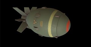 atomic bomb 01 3D model