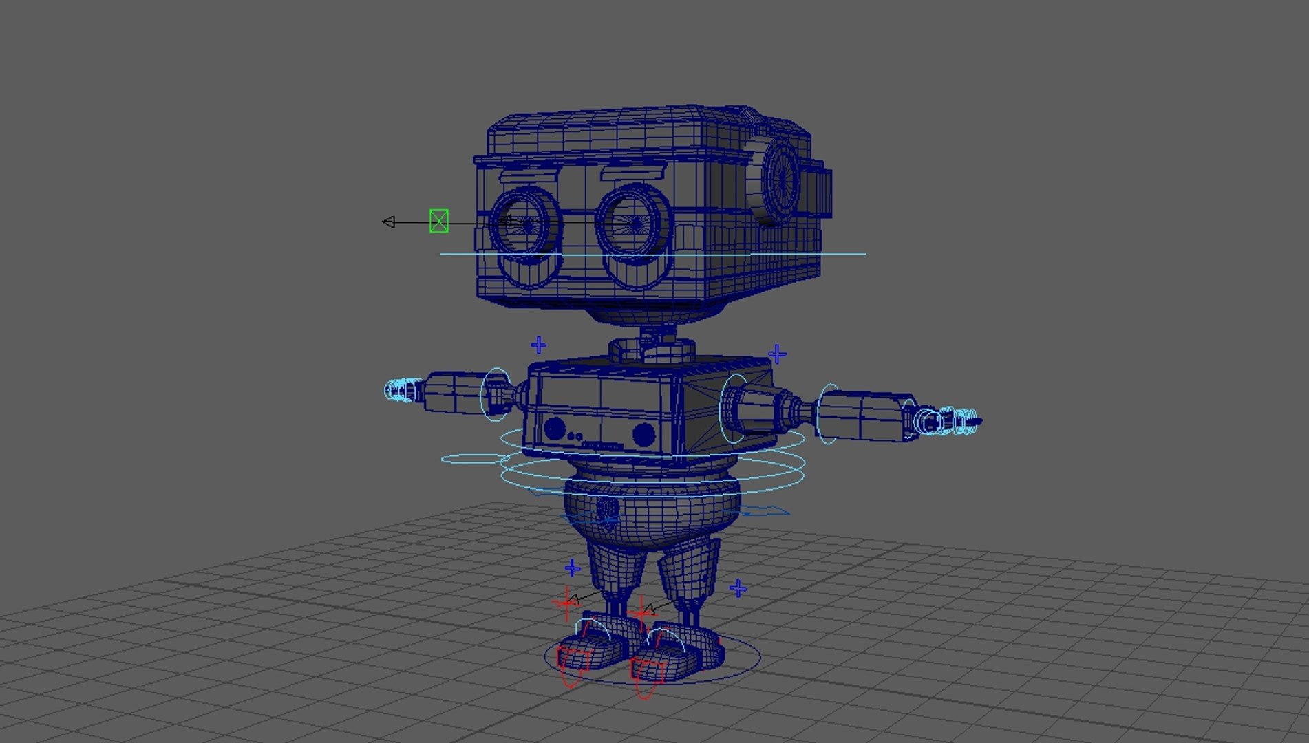 Radio Robot Rigged 3D Model - TurboSquid 1387787