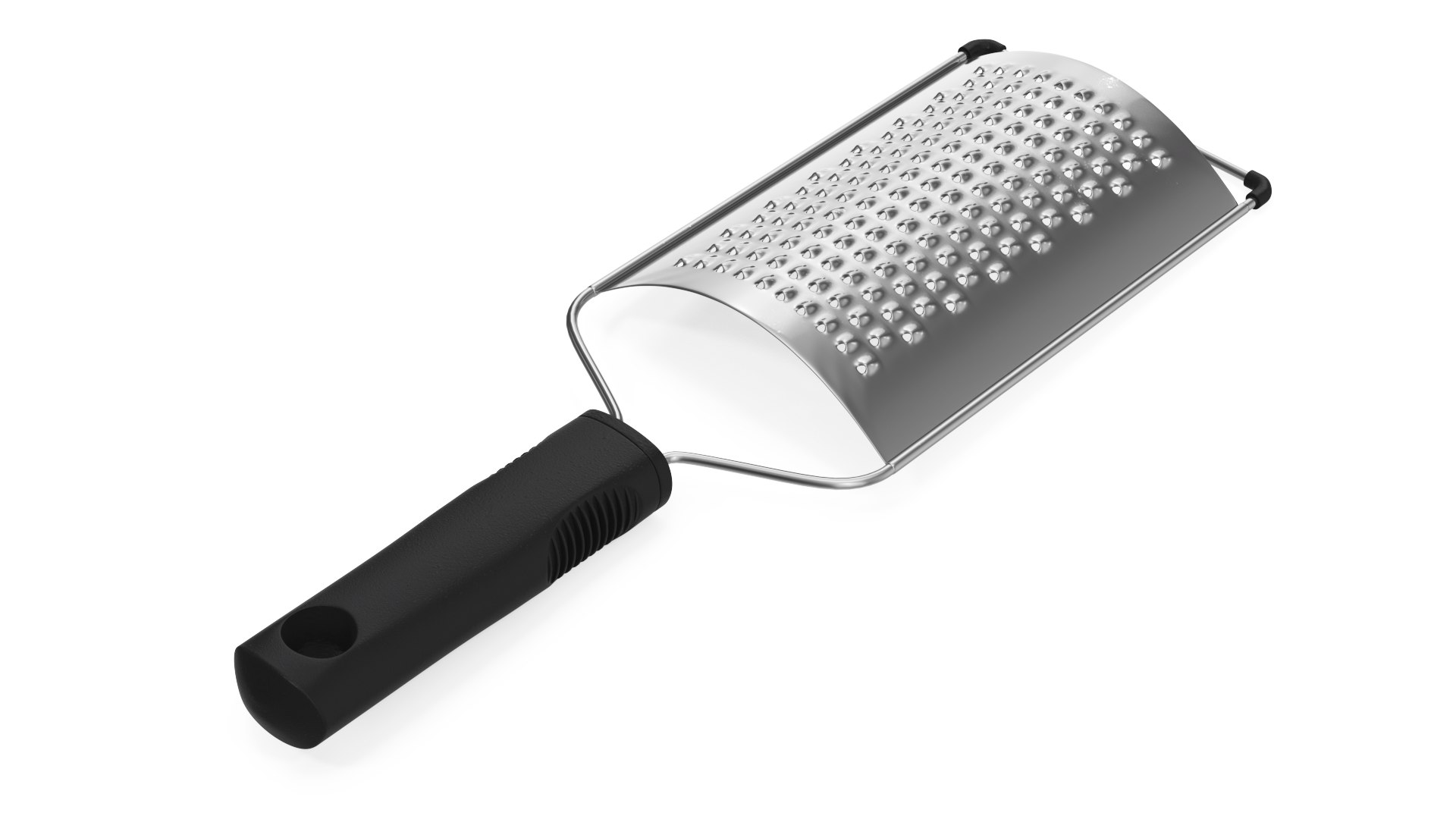 3D Model Cheese Grater With Black Handle TurboSquid 2143530