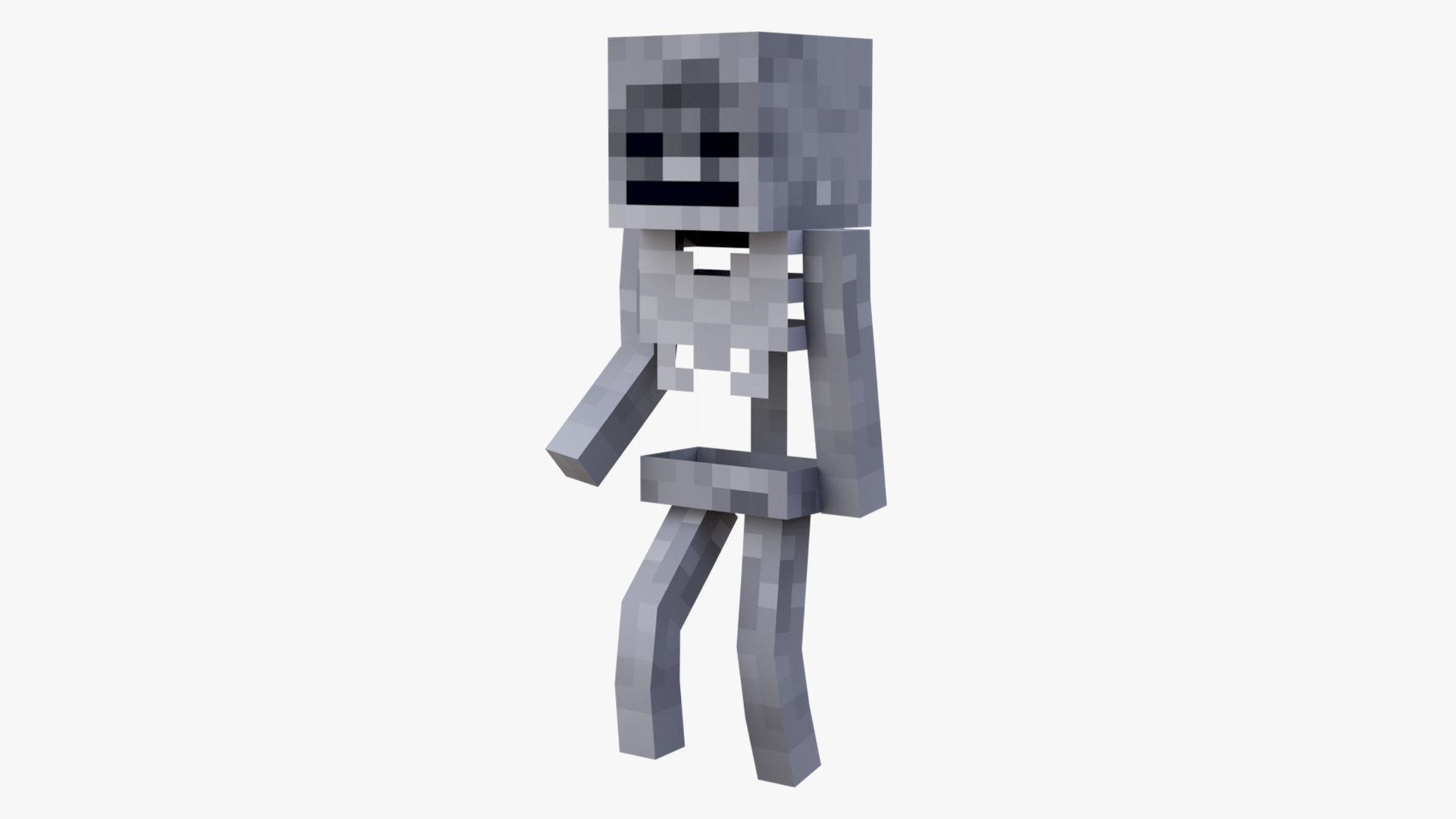 3D model Minecraft Steve Zombie Skeleton Spider Survival Rigged Collection 3D Model Game Ready 4K PBR https://p.turbosquid.com/ts-thumb/i1/RDukTJ/hL/skeleton2/png/1789088383/1920x1080/fit_q87/8491dfb1d8f5166c3e985a0155e5e8c901e832d3/skeleton2.jpg
