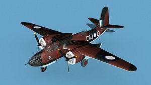 Douglas DB-7 Boston Mk I V05 RAAF 3D