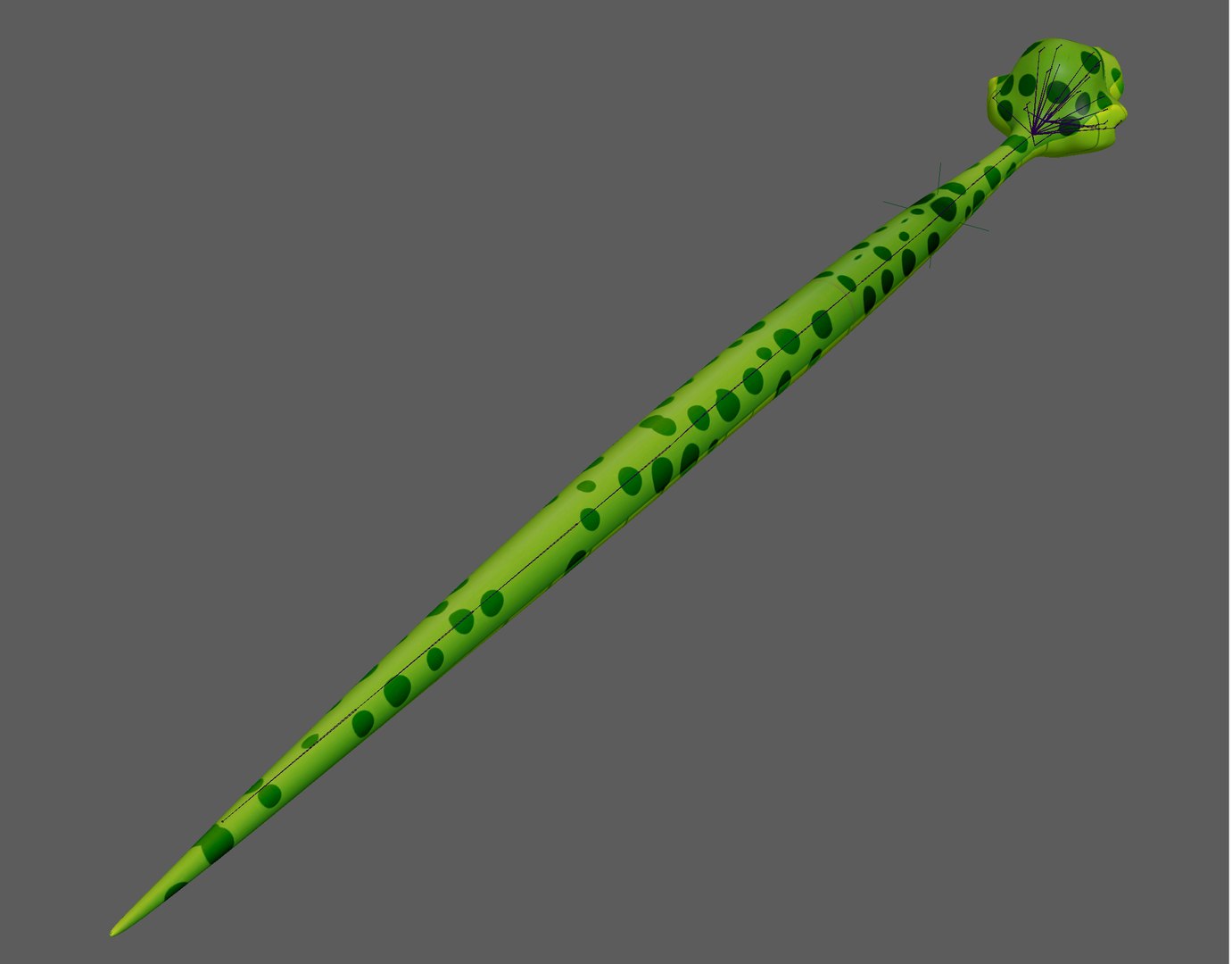 3D Cartoon Snake Rig Model - TurboSquid 1888734