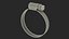 3D Hose Clamp Stainless Steel 30 44mm model