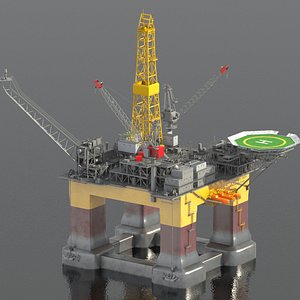 Oil Rig Platform