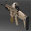 Assault Rifle FN SCAR-H STD 7,62