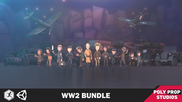 WW2 DE Bundle Modelo 3D - TurboSquid 2030381