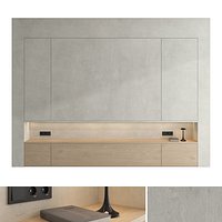 Decorative wall panel set 122