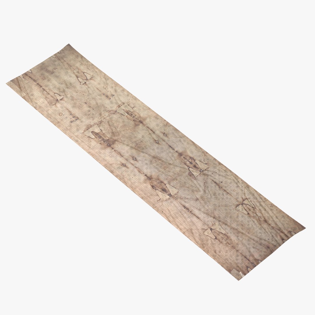 Shroud of Turin 3D model preview