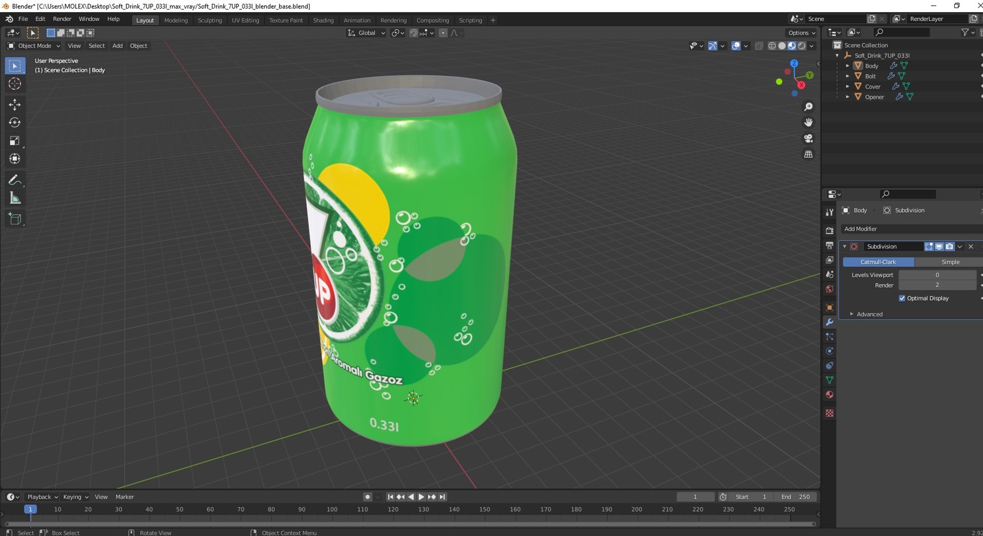 Soft Drink 7UP 033l model https://p.turbosquid.com/ts-thumb/i1/bwPgRC/lT/softdrink7up033lc4dmodel025/jpg/1708192396/1920x1080/fit_q87/1ac17b54e7c77f3691eb4e24552cd914e5ffd3ff/softdrink7up033lc4dmodel025.jpg