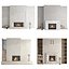 Modern Fireplace set 01