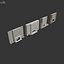 Modern Fireplace set 01