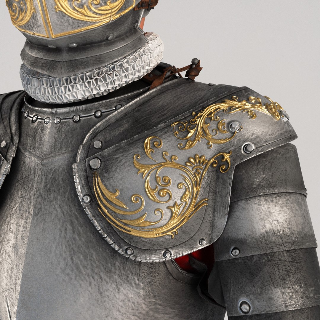 Swiss Guardsmen Vatican Knight 3d Model