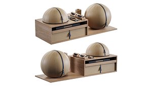 RACKA SET WITH FITNESS EQUIPMENT model