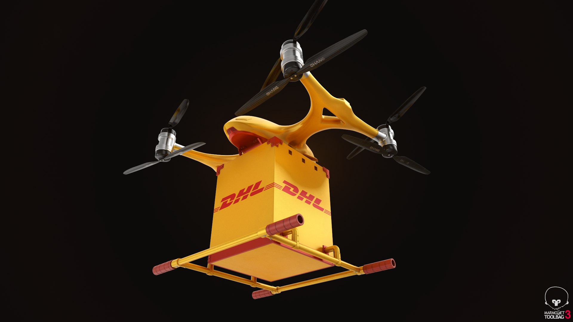pbr drone 3D model https://p.turbosquid.com/ts-thumb/i1/ichQW5/q8n8JeSV/dhlmarmosetrenders2/png/1564944892/1920x1080/fit_q87/086eb67017bc2381b63039640d1c1501337e1c61/dhlmarmosetrenders2.jpg