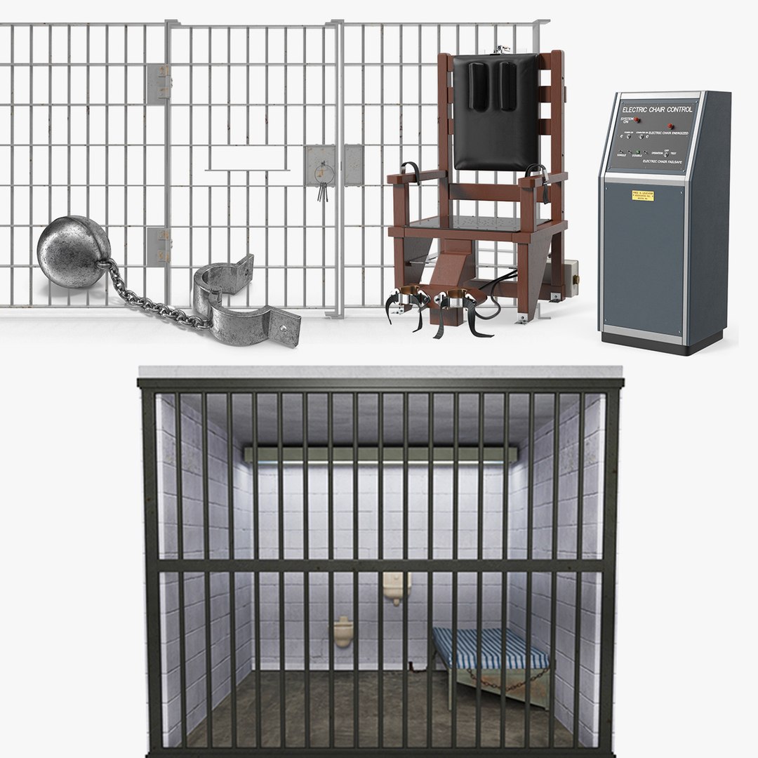 Prison Space Collection 2 3D model preview
