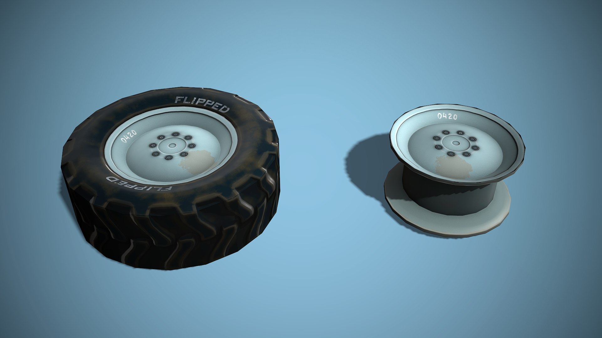 Stylized Wheel Ready 3D Model - TurboSquid 1435903