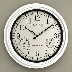 analog wall clock 3d model