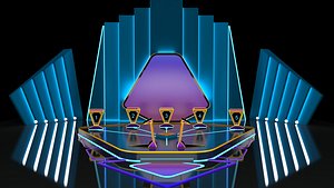 3D model Tv Studio Design
