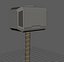 3D thor hammer