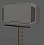 3D thor hammer