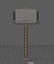 3D thor hammer