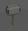 3D thor hammer