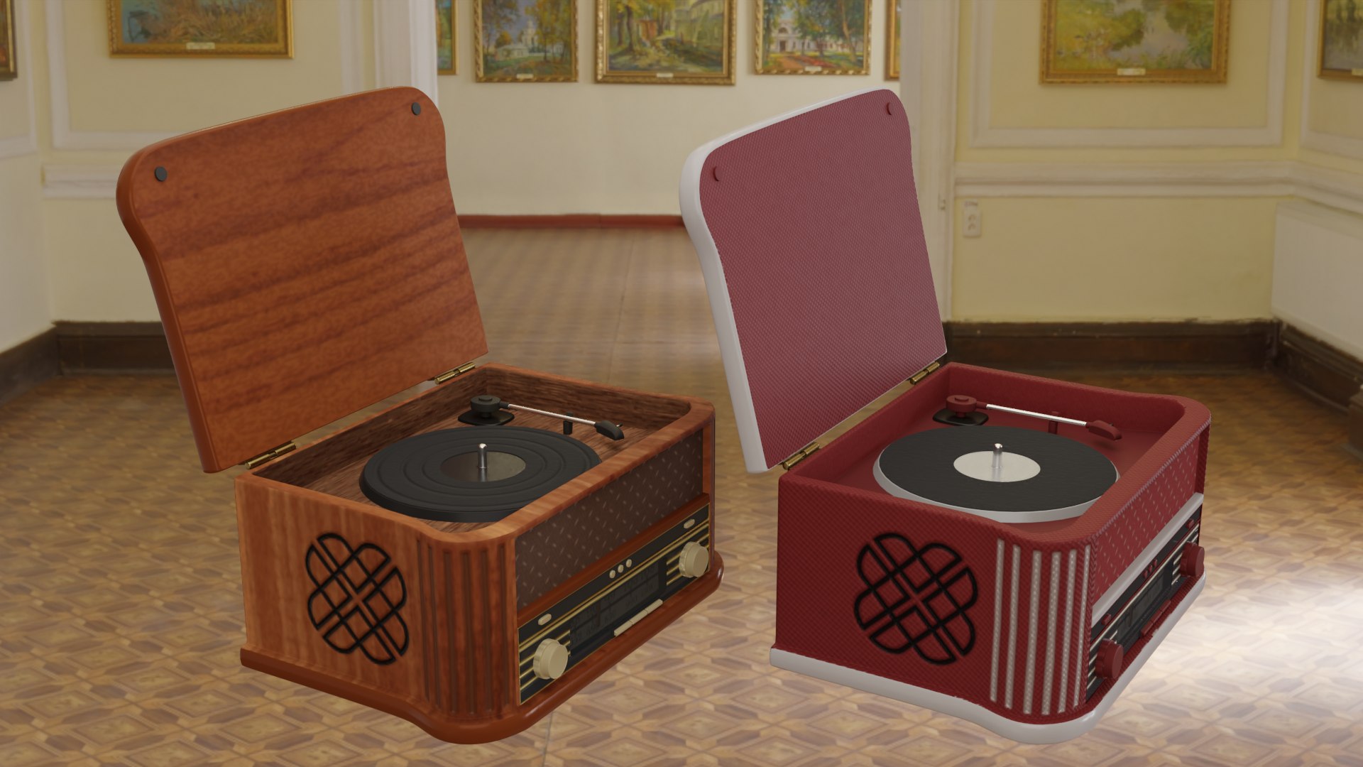 3D vintage record player radio model https://p.turbosquid.com/ts-thumb/i2/32fmqg/JnJGlWq8/radioretrohigh2/png/1598557415/1920x1080/fit_q87/1abc58850aa713845eb9ead077117d3815b718ae/radioretrohigh2.jpg