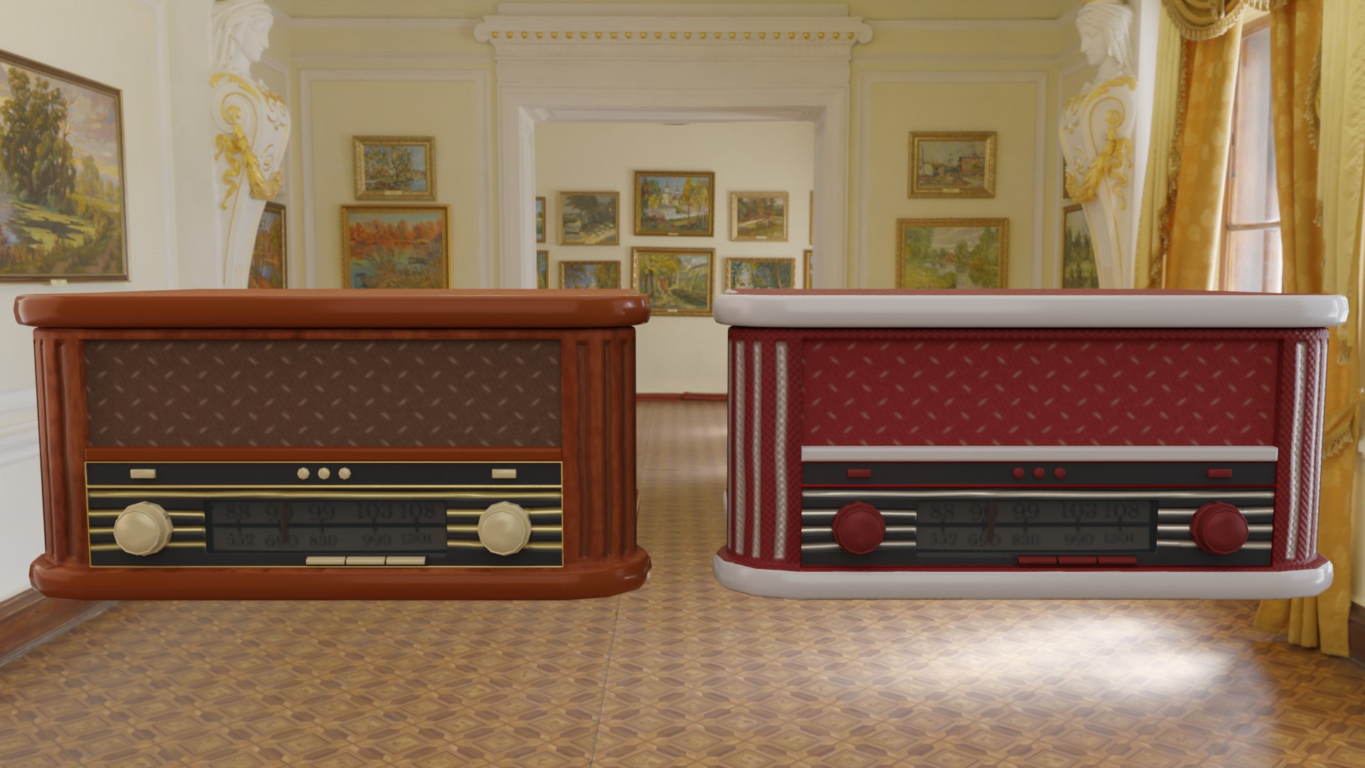 3D vintage record player radio model https://p.turbosquid.com/ts-thumb/i2/32fmqg/iicIItYv/radioretro3/png/1598557415/1920x1080/fit_q87/e32bfb6ecb4e307b3df31ebbdc79332ed4cf5e9e/radioretro3.jpg
