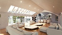 Blender Eevee Modern Mansion