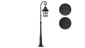 3D model lamp post