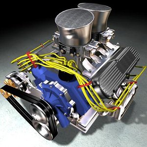 maya american motor v8 engine