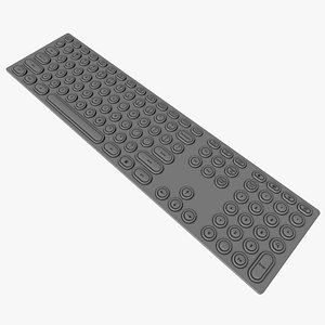 Round Keyed Keyboard