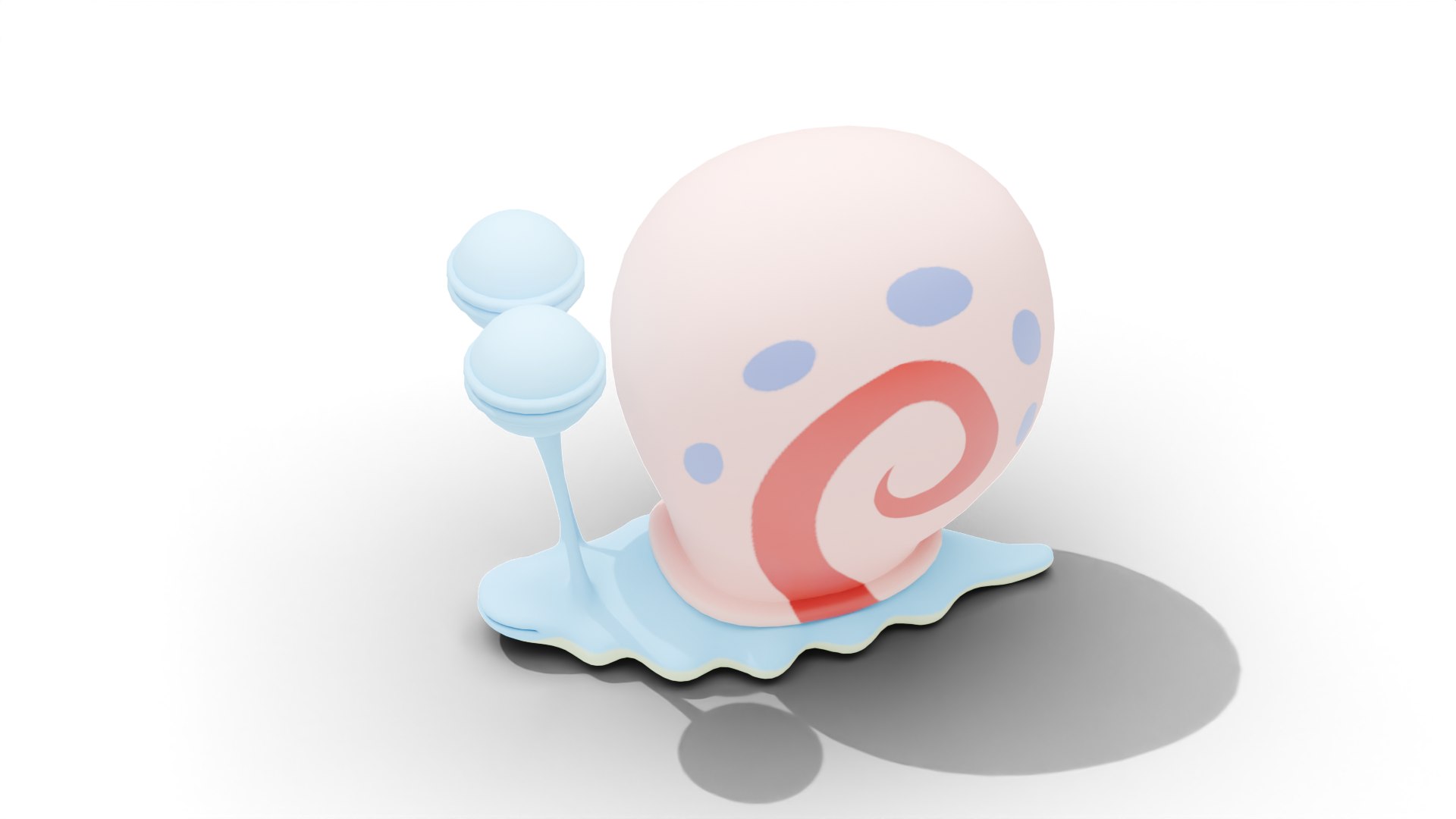 3D Gary the Snail - SpongeBob model https://p.turbosquid.com/ts-thumb/i2/EJTkfD/Ki/7/png/1759513472/1920x1080/fit_q87/f1b108b5b2037e754e6cd300415a87c15995d330/7.jpg
