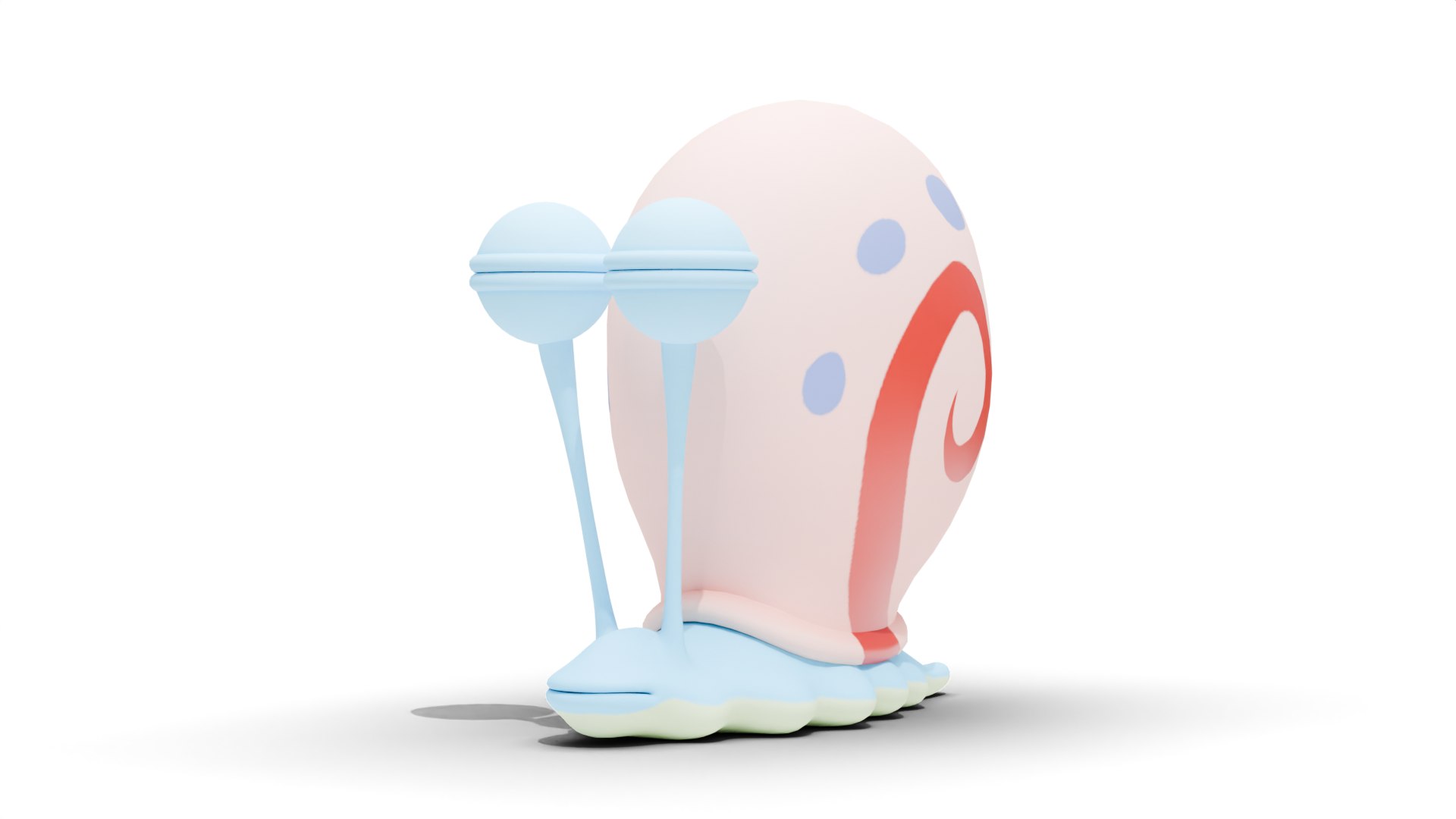 3D Gary the Snail - SpongeBob model https://p.turbosquid.com/ts-thumb/i2/EJTkfD/Vz/3/png/1759513471/1920x1080/fit_q87/725607545456798b97b629ceddc62f44cad42d50/3.jpg