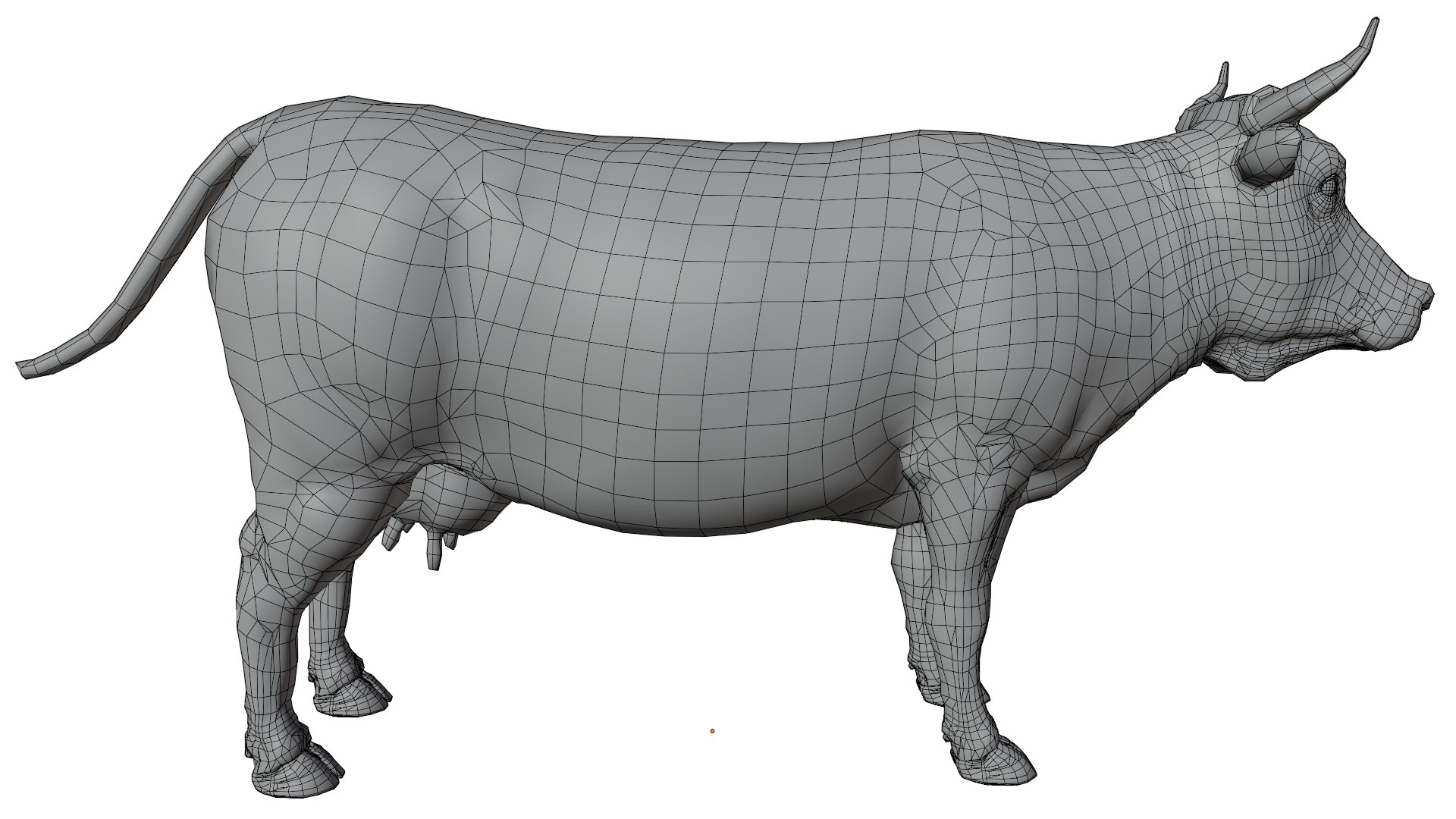 Dairy Cow Model - TurboSquid 2388044