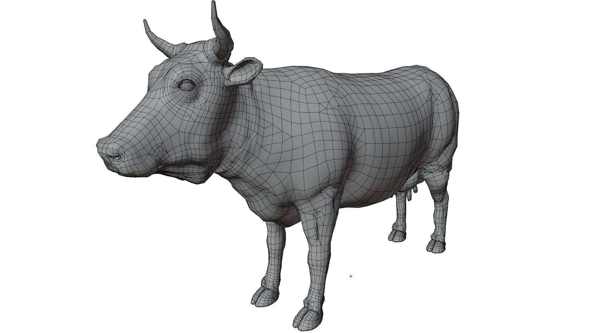 Dairy Cow Model - TurboSquid 2388044