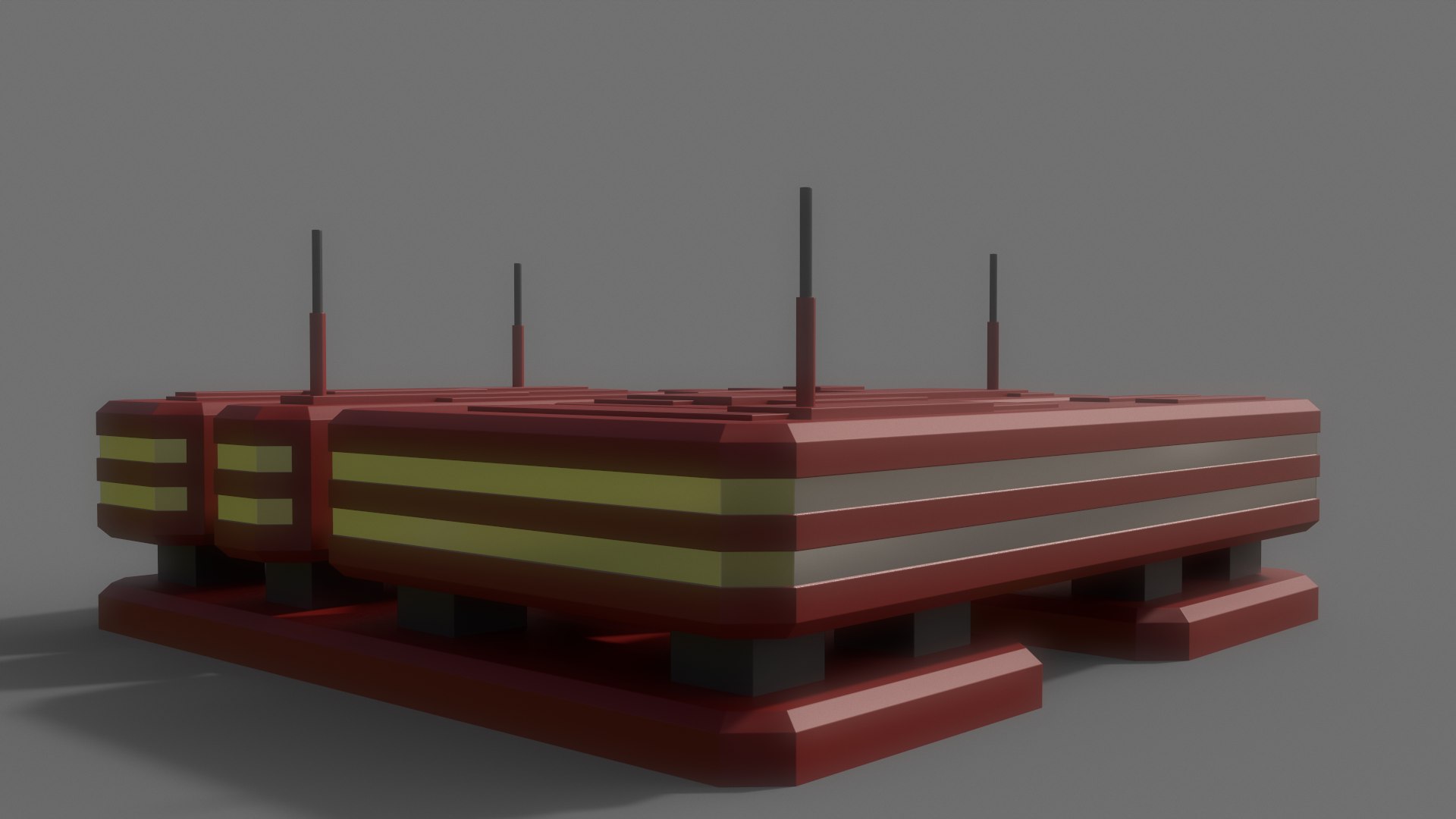 3D PBR Sci-Fi Building A09 - TurboSquid 2190507