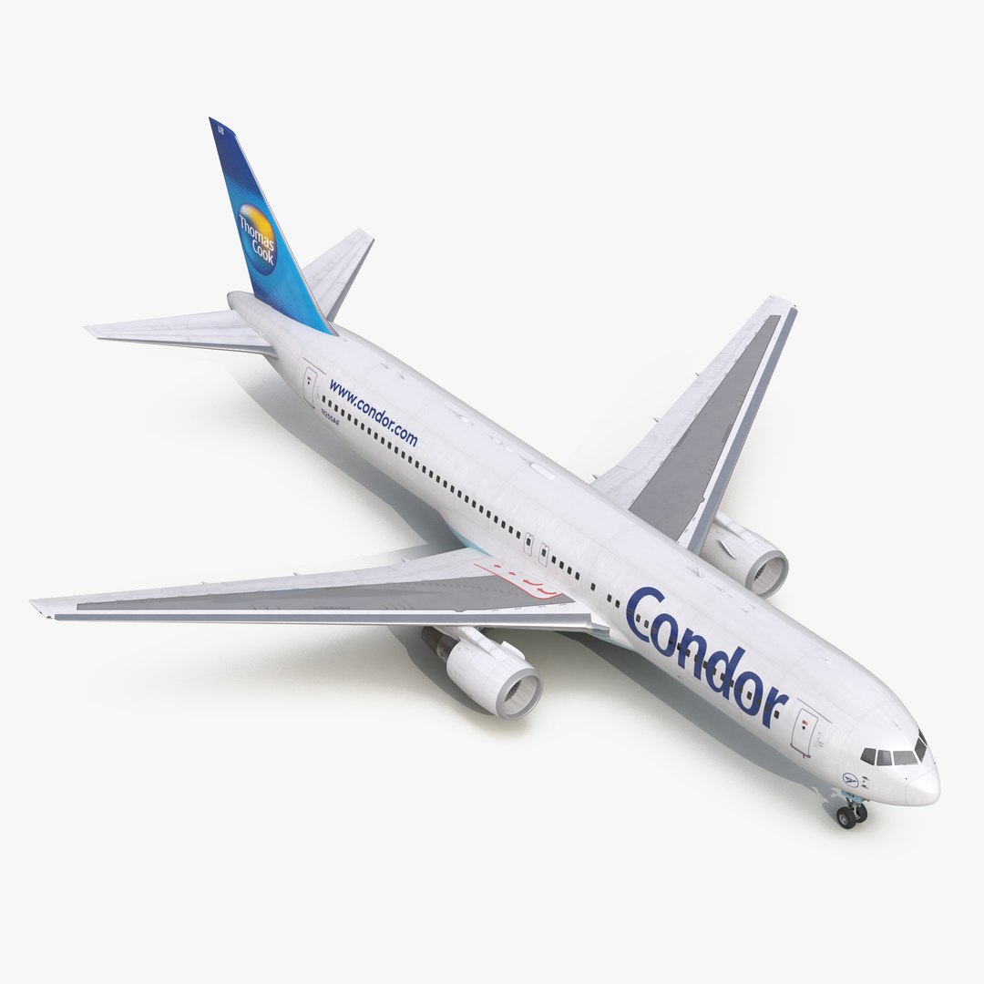 Boeing 767-300 Condor Flugdienst 3D model preview