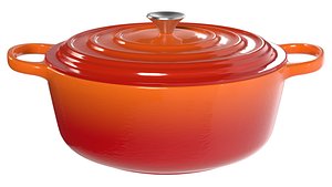 3D Round Dutch Oven Cookware