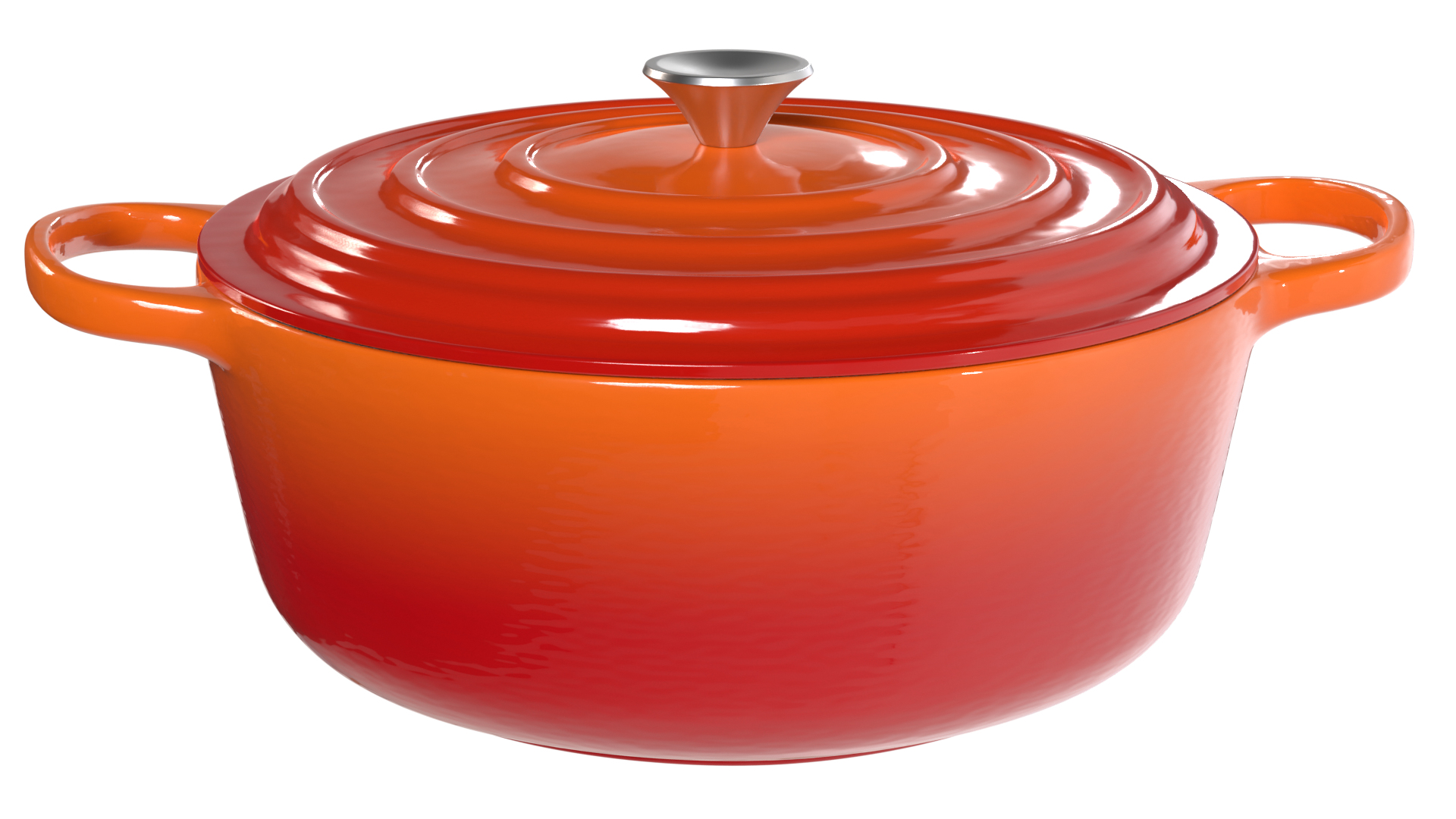 3D Round Dutch Oven Cookware - TurboSquid 2185073
