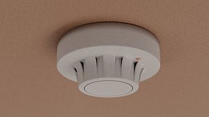 Smoke Alarm 3D model