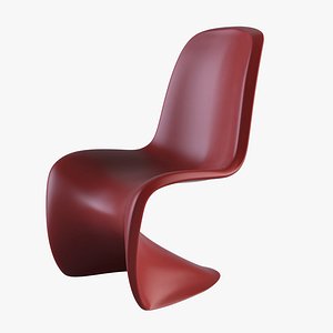 3D Modern Designer Plastic Resin Chair